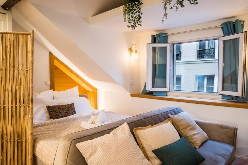 Spacious Studio In Paris Hyper Center - Smart Tv & Wifi - 4P Exteriör bild